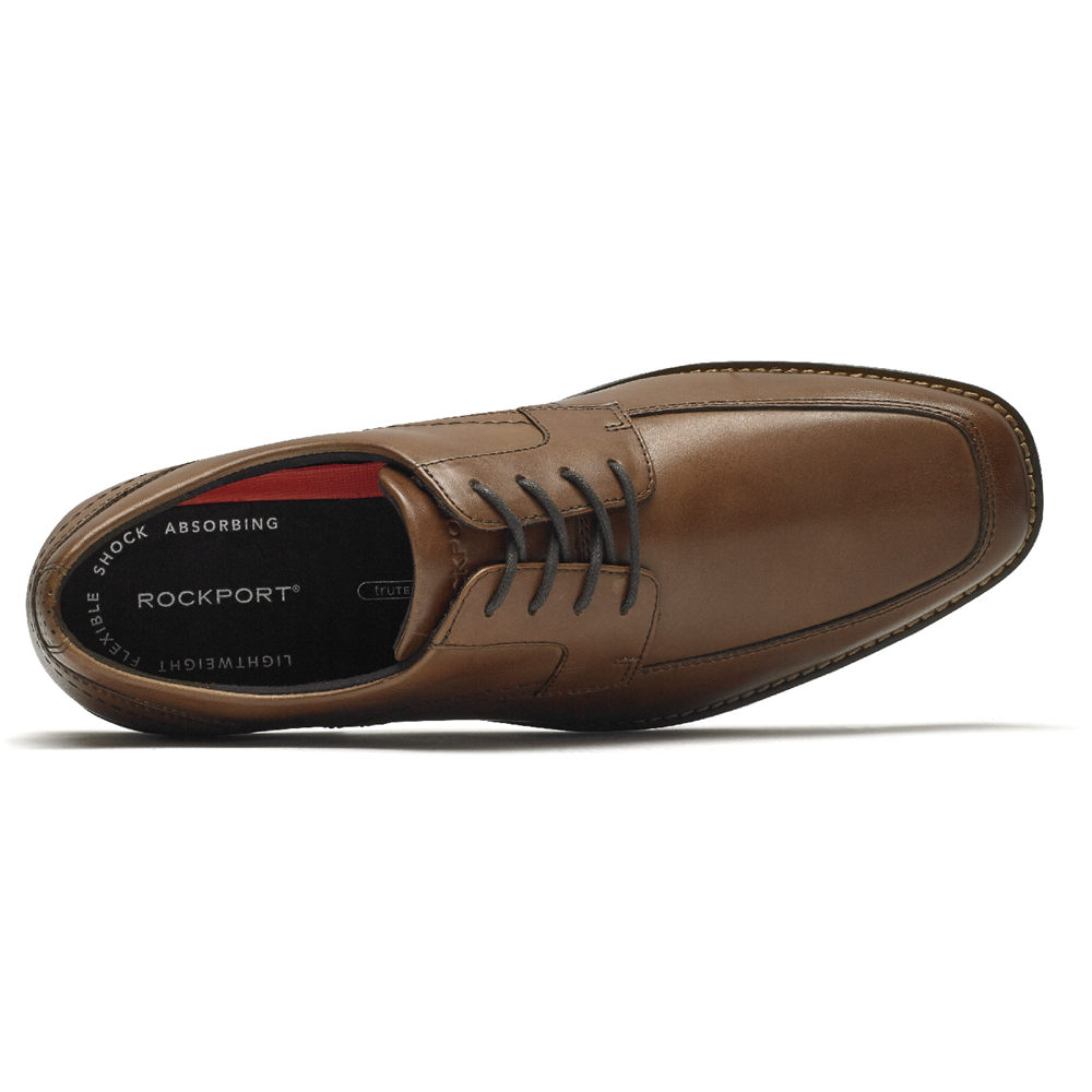 Rockport Oxfords For Mens Brown - Braylon Apron Toe - AS4869170